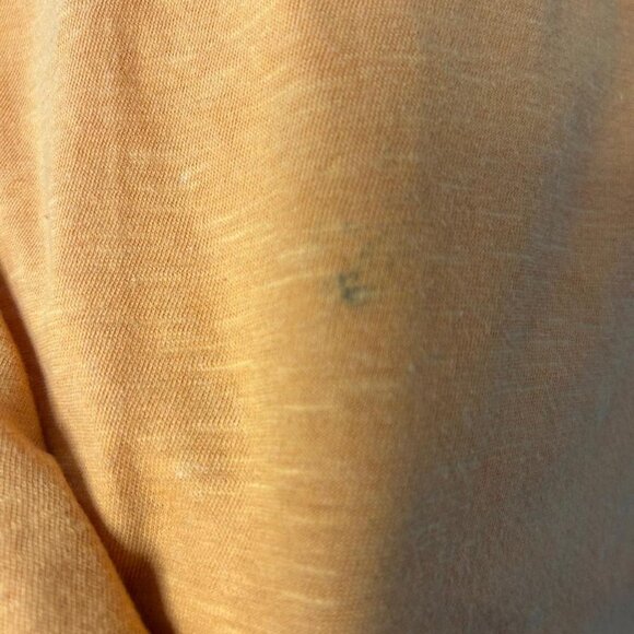 Orange Short Sleeve Tee with Front Pocket - Picture 4 of 4